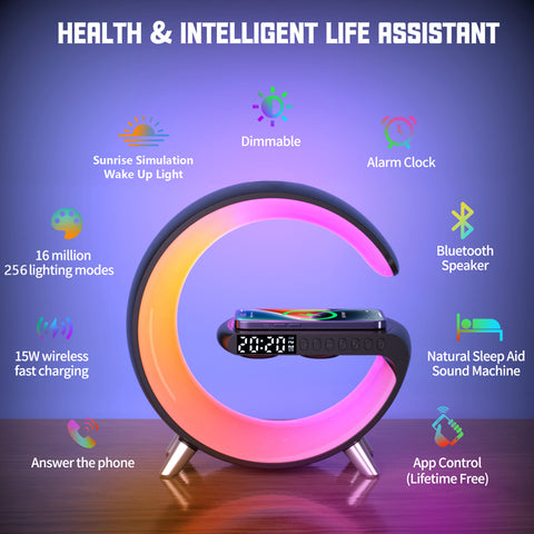 New Multifunction led clock